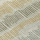8' Beige Brown And Gray Round Striped Washable Indoor Outdoor Area Rug