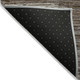 10' X 14' Brown And Ivory Striped Washable Indoor Outdoor Area Rug