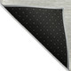 3' X 5' Ivory And Gray Striped Washable Indoor Outdoor Area Rug