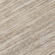 10' X 14' Taupe Gray And Ivory Striped Washable Indoor Outdoor Area Rug