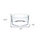 10" Mouth Blown Crystal European Made Crystal Bowl