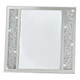 Multiple Sizes Silver Crystal Tabletop Picture Frame