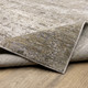 2' X 8' Beige Grey Ivory Tan And Brown Abstract Power Loom Stain Resistant Runner Rug