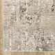 3' X 5' Beige Grey Ivory Tan And Brown Abstract Power Loom Stain Resistant Area Rug