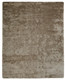 4' X 6' Tan And Taupe Shag Tufted Handmade Area Rug