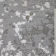 12' X 18' Silver Gray And White Abstract Area Rug