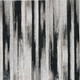 7' X 10' Black Silver and Gray Abstract Power Loom Area Rug
