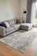 12' X 18' Green Gray And Ivory Abstract Power Loom Distressed Area Rug
