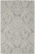 5' X 8' Blue And Ivory Wool Paisley Tufted Handmade Stain Resistant Area Rug