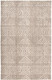 4' X 6' Tan Ivory And Brown Geometric Stain Resistant Area Rug
