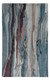 10' X 14' Blue and Orange Wool Abstract Hand Tufted Area Rug