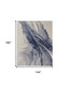 12' X 15' Blue Gray And Ivory Abstract Area Rug