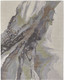 9' X 12' Green Purple And Ivory Abstract Area Rug