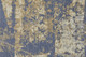 9' X 12' Blue Gray And Tan Abstract Distressed Area Rug