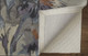 5' X 8' Blue and Gray Wool Floral Hand Tufted Area Rug