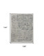 9' X 12' Green Blue And Ivory Abstract Hand Woven Area Rug