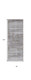 10' Taupe Silver and Tan Abstract Power Loom Non Skid Runner Rug