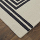 10' X 14' Gray And Black Wool Abstract Geometric Hand Tufted Area Rug
