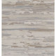 5' X 8' Brown Ivory And Tan Abstract Distressed Area Rug