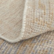 8' X 10' Ivory Tan And Blue Floral Hand Knotted Area Rug
