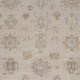 4' X 6' Tan and Brown Floral Hand Knotted Area Rug