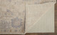 2' X 3' Tan Orange And Blue Floral Hand Knotted Stain Resistant Area Rug