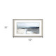 Moody Coast II Silver Framed Print Wall Art