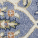 6' X 9' Green and Ivory Floral Power Loom Area Rug