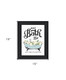 Hot Bath Black Framed Print Bathroom Wall Art