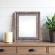 8.5" x 11" Gray Solid Wood Tabletop Picture Frame