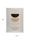 7' X 10' Cream Abstract Area Rug