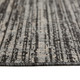 9' X 12' Brown and Ivory Striped Stain Resistant Indoor Outdoor Area Rug