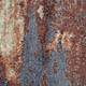 9' X 12' Beige Rust And Blue Abstract Area Rug