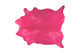 5' X 7' Pink Cowhide Hand Knotted Area Rug