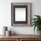 16" x 20" Black Solid Wood Hanging Picture Frame