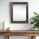 13" x 19" Black Solid Wood Hanging Picture Frame