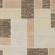 3' X 5' Beige Geometric Power Loom Area Rug