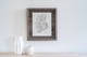 8" x 10" Gray Solid Wood Tabletop Picture Frame