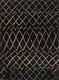 5' X 7' Black Floral Power Loom Area Rug