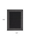 10' X 14' Black And Ivory Indoor Outdoor Area Rug
