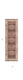 8' Red and Ivory Oriental Distressed Non Skid Runner Rug