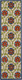 8' Navy Blue Beige Green Blue And Red Floral Indoor Outdoor Runner Rug