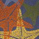4' X 6' Blue Yellow And Orange Starfish Indoor Outdoor Area Rug