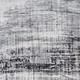 3' X 5' Black and White Abstract Non Skid Area Rug