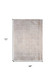 5' X 7' Gray and Yellow Chevron Non Skid Area Rug