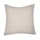 20" Yellow and Ivory Geometric Cotton Blend Throw Pillow With Embroidery