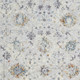 8' X 10' Ivory and Blue Floral Area Rug