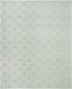 8' X 10' Beige and Green Trellis Non Skid Area Rug