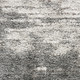 8' X 10' Charcoal and Ivory Abstract Shag Area Rug