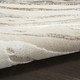 9' X 12' Beige Black and Gray Abstract Non Skid Area Rug